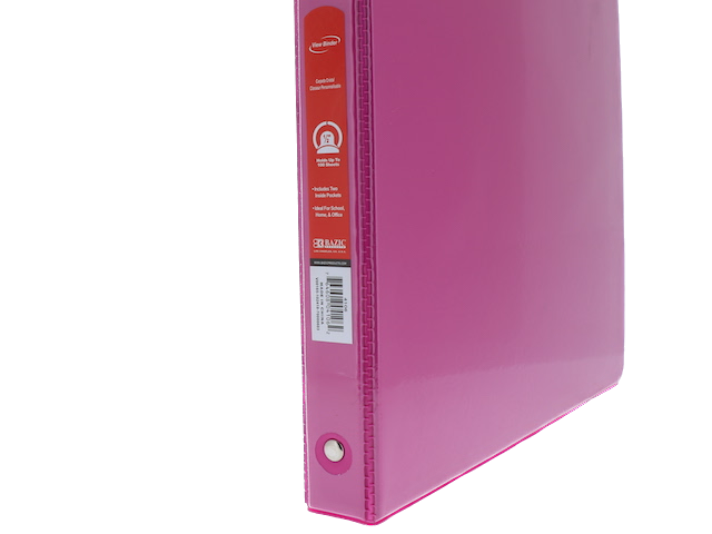 FUCHSIA 0.5 INCH BINDER  