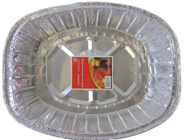 ALUMINIUM PAN OVAL 18 IN  