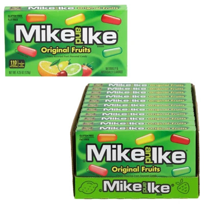 1.99 MIKE AND IKE ORIGINAL FRUIT 4.25 OZ