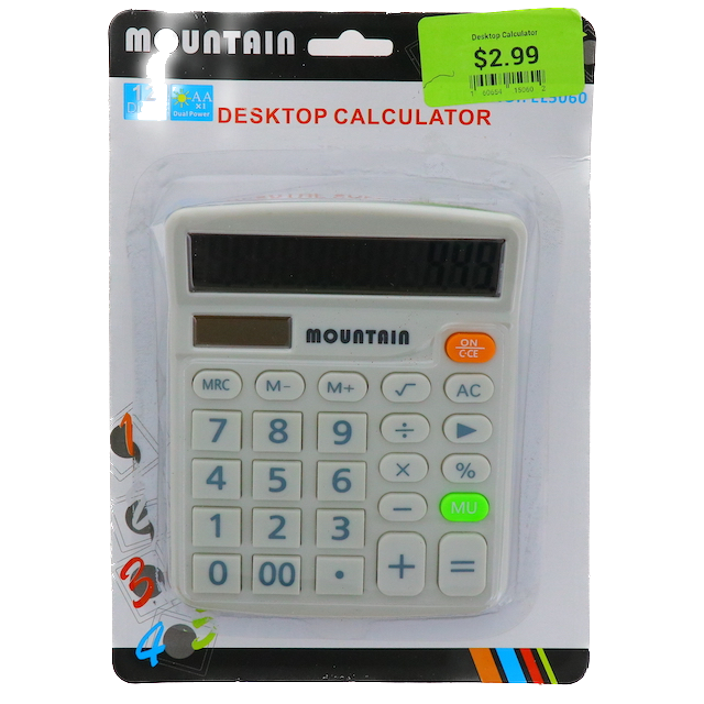 DESKTOP CALCULATOR  