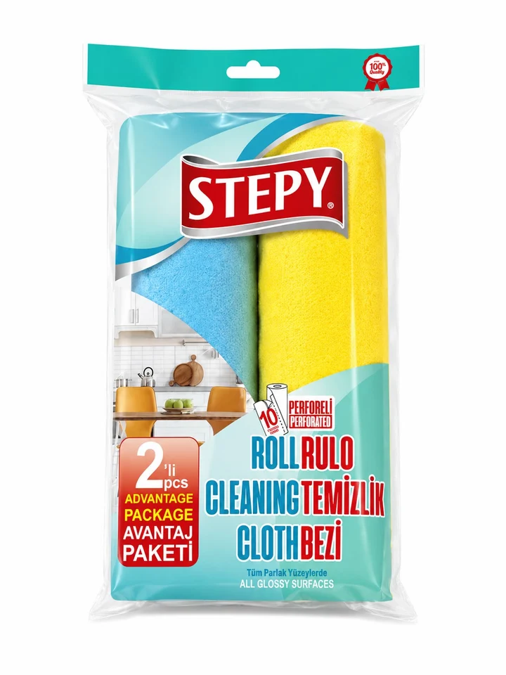 6.49 2 PC CLEANING WIPER ROLL