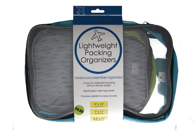 9.99 LIGHT WEIGHT PACKING ORGANIZER  