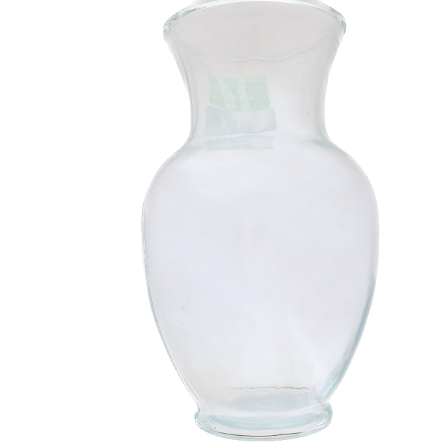7.99 CLEAR VASE 11 INCH  