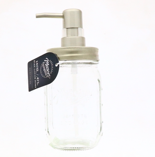 2.99 GLASS SOAP DISPENSER  