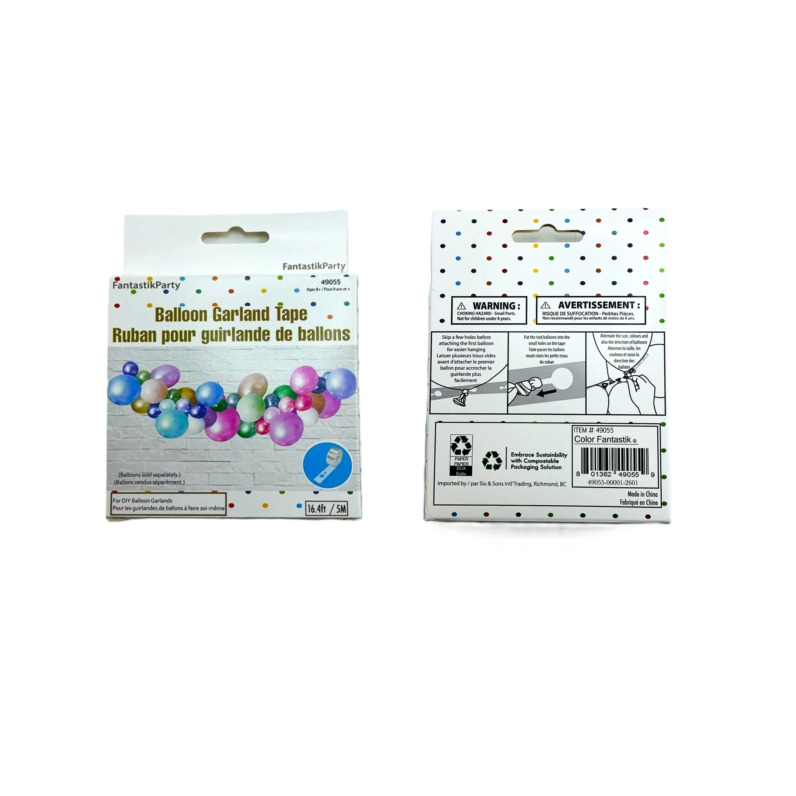 1.99 BALLOON GARLAND TAPE 
