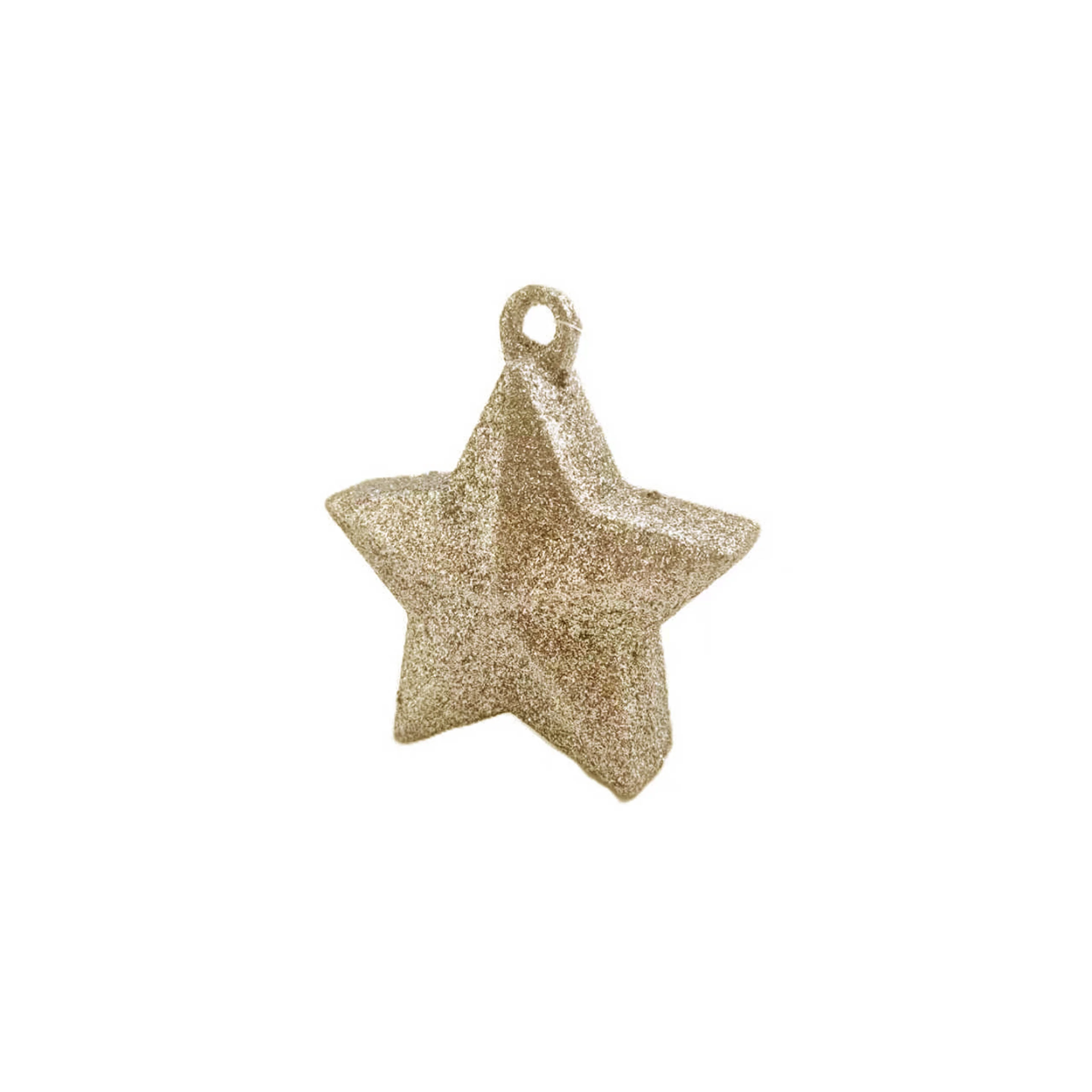 1.99 GLITTER GOLD STAR BRIGHT FOIL BALLOON WEIGHT