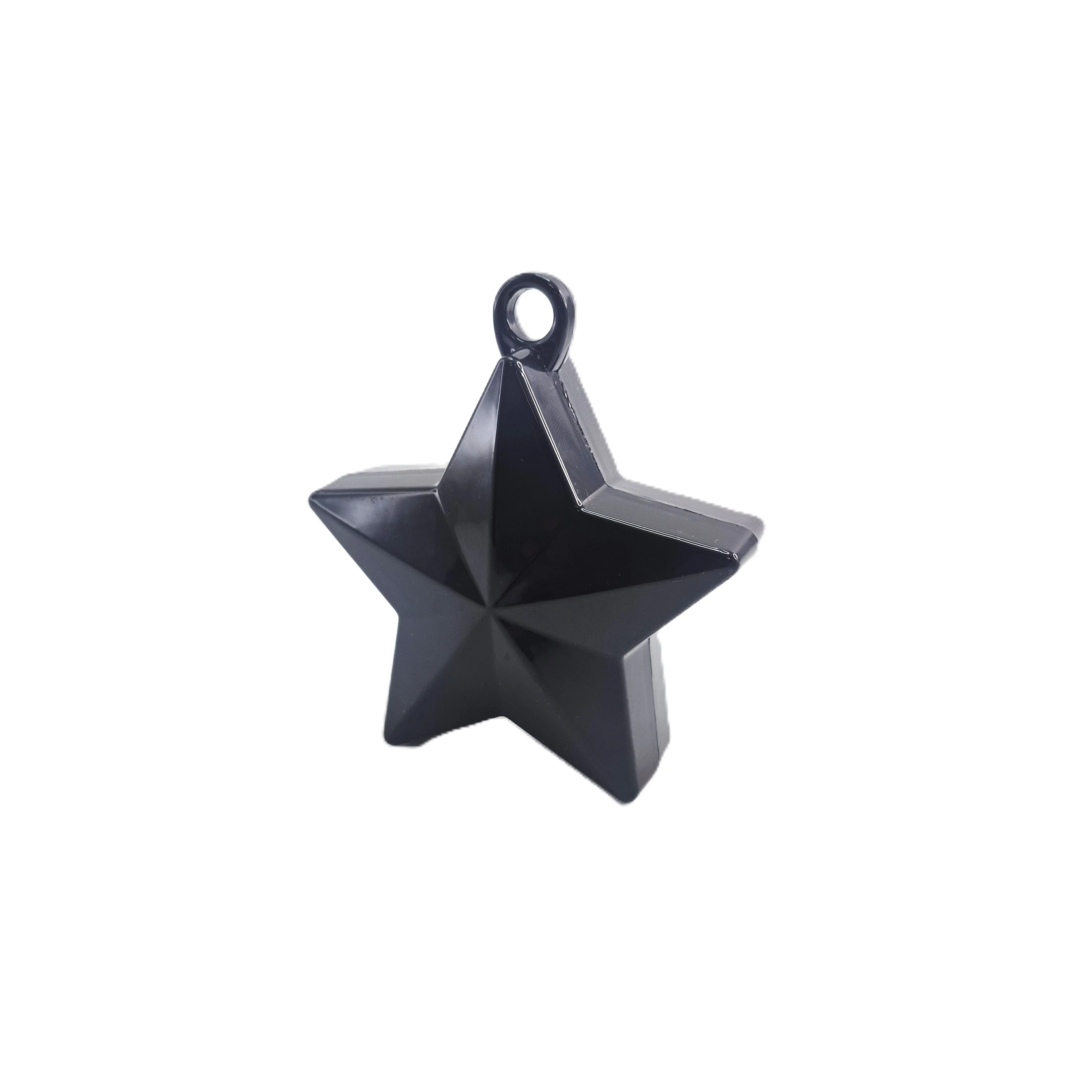 1.99 BLACK STAR BRIGHT FOIL BALLOON WEIGHT