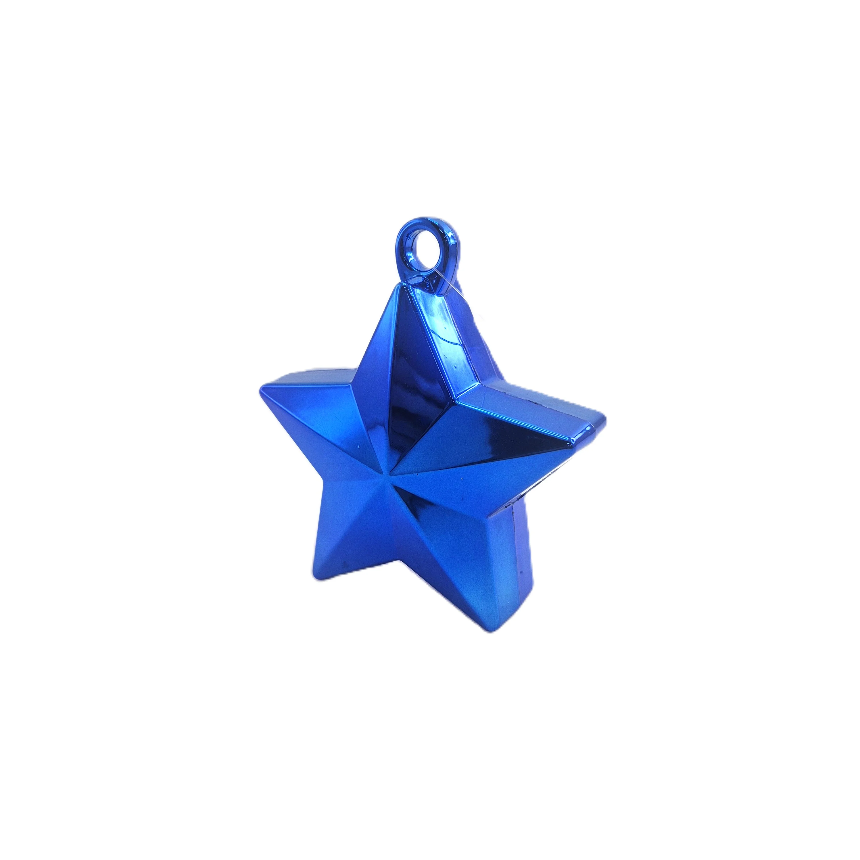 1.99 BLUE STAR BRIGHT FOIL BALLOON WEIGHT