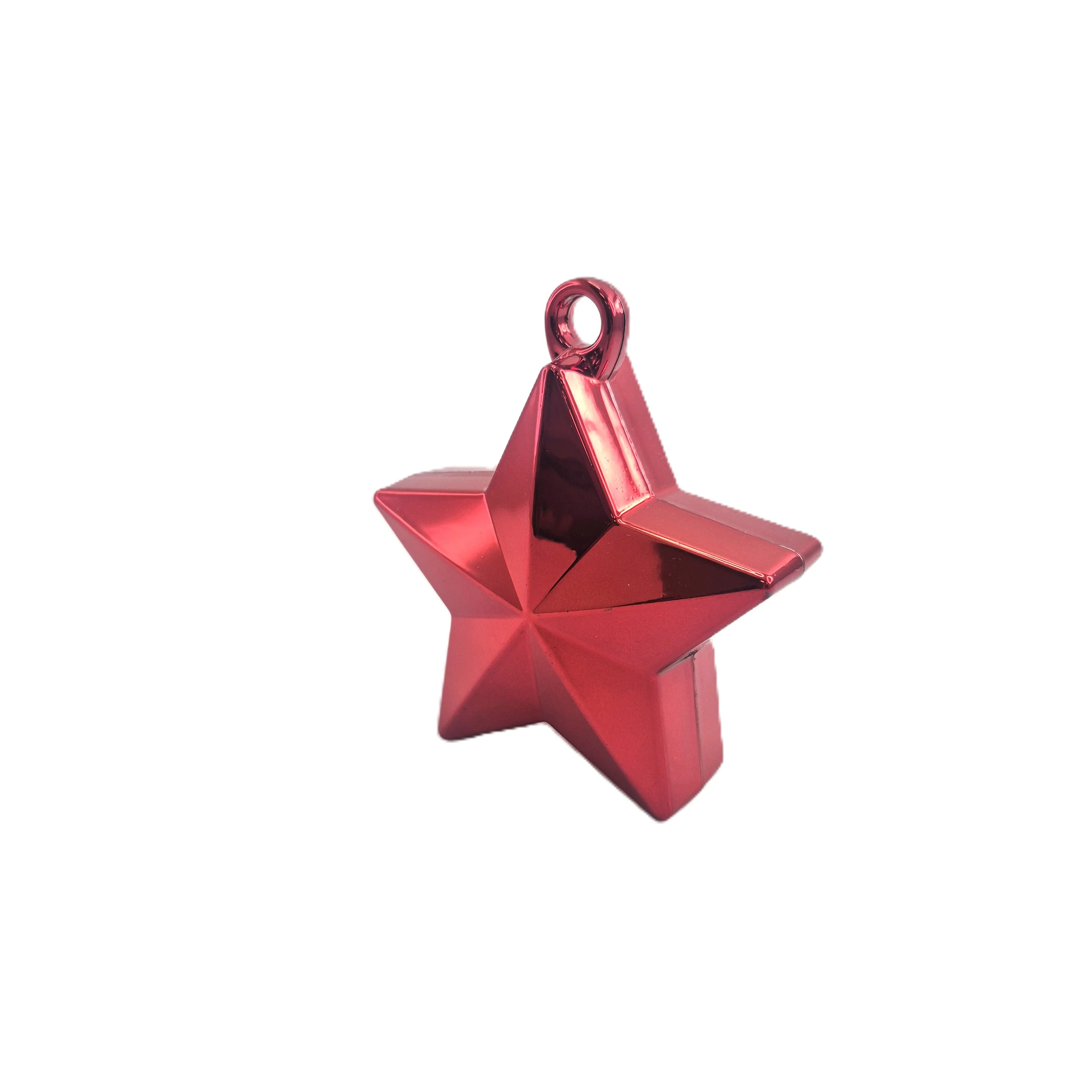 1.99 RED STAR BRIGHT FOIL BALLOON WEIGHT