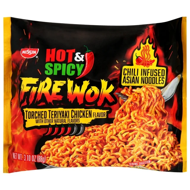 HOT AND SPICY FIRE WOK TORCHED TERIYAKI CHICKEN