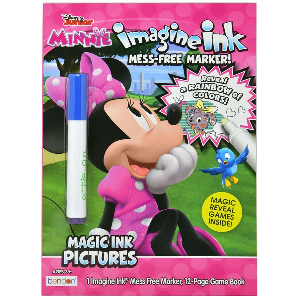 4.99 MINNIE MOUSE IMAGINE INK COLORING BOOK