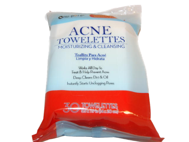 ACNE TOWELETTES 25CT 5.5X7.9IN  