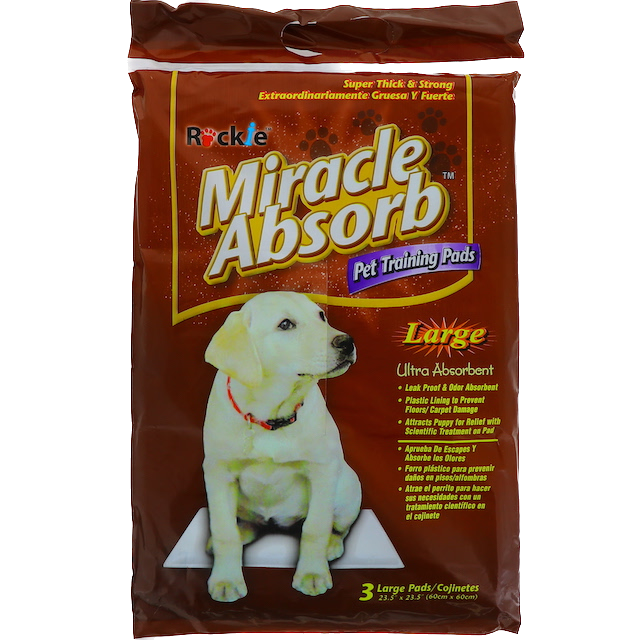 MIRACLE ABSORB PET TRAINING PADS  