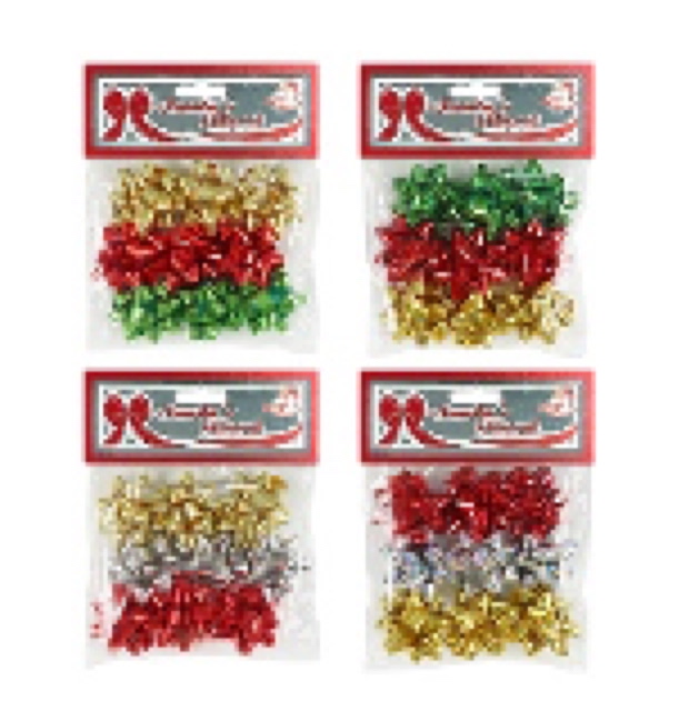 1.99 GIFT BOWS 9PK LOOPS  