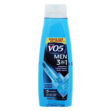 V05 MEN 3 IN 1 SHAMPOO CONDITIONER BODY WASH 15 FL OZ 