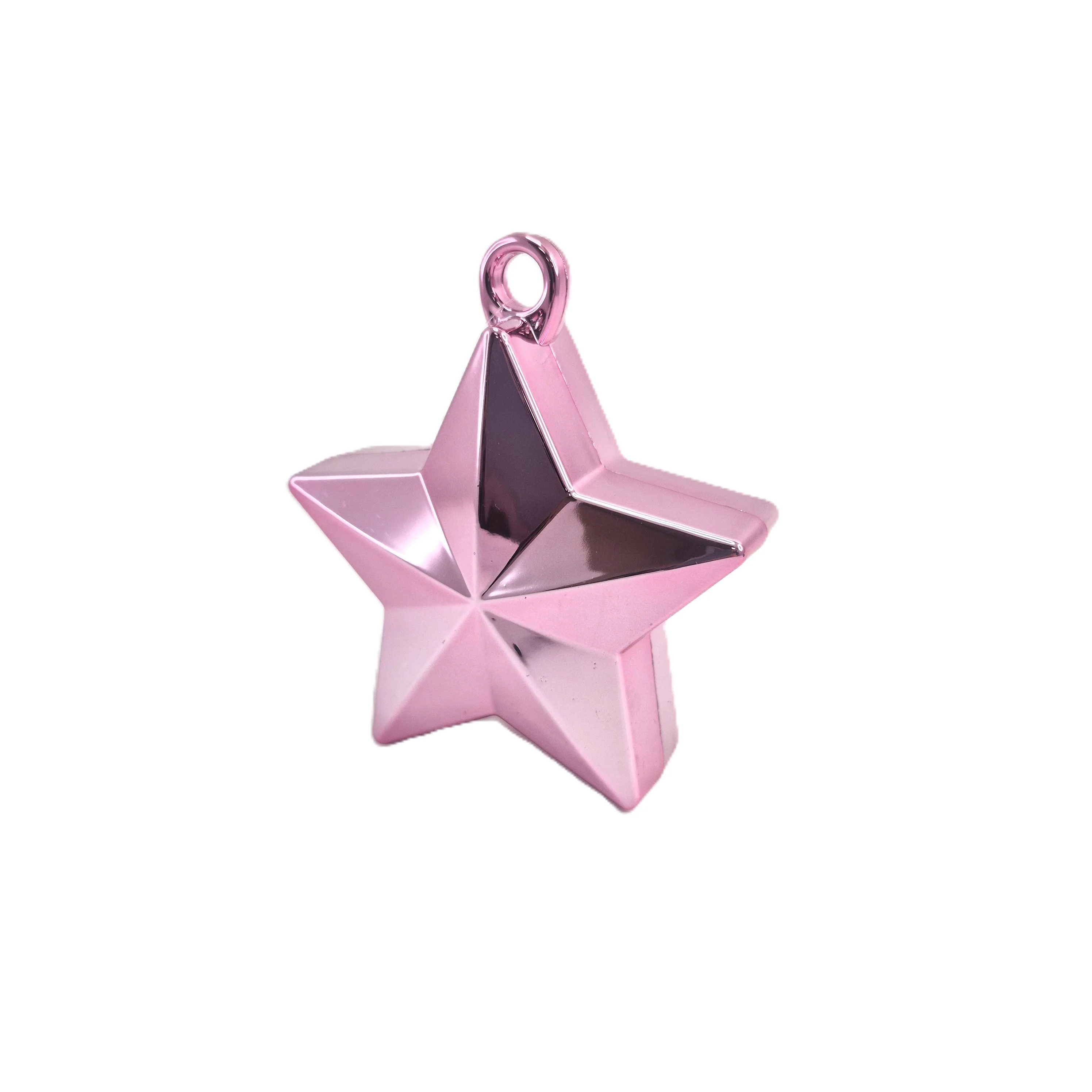1.99 PINK STAR BRIGHT FOIL BALLOON WEIGHT