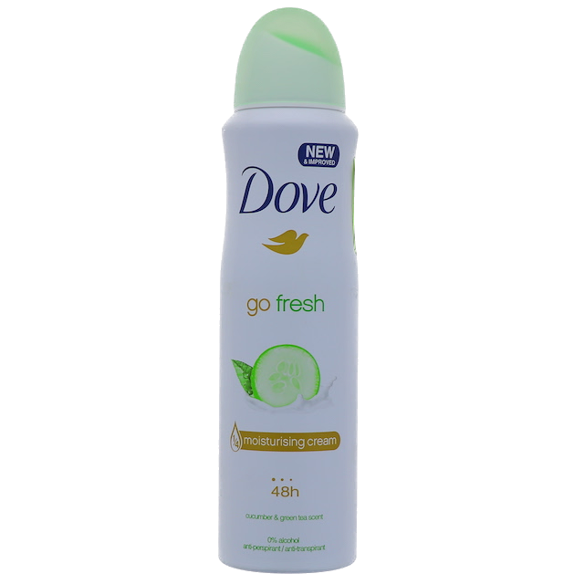 4.99 DOVE CUCUMBER SPRAY  