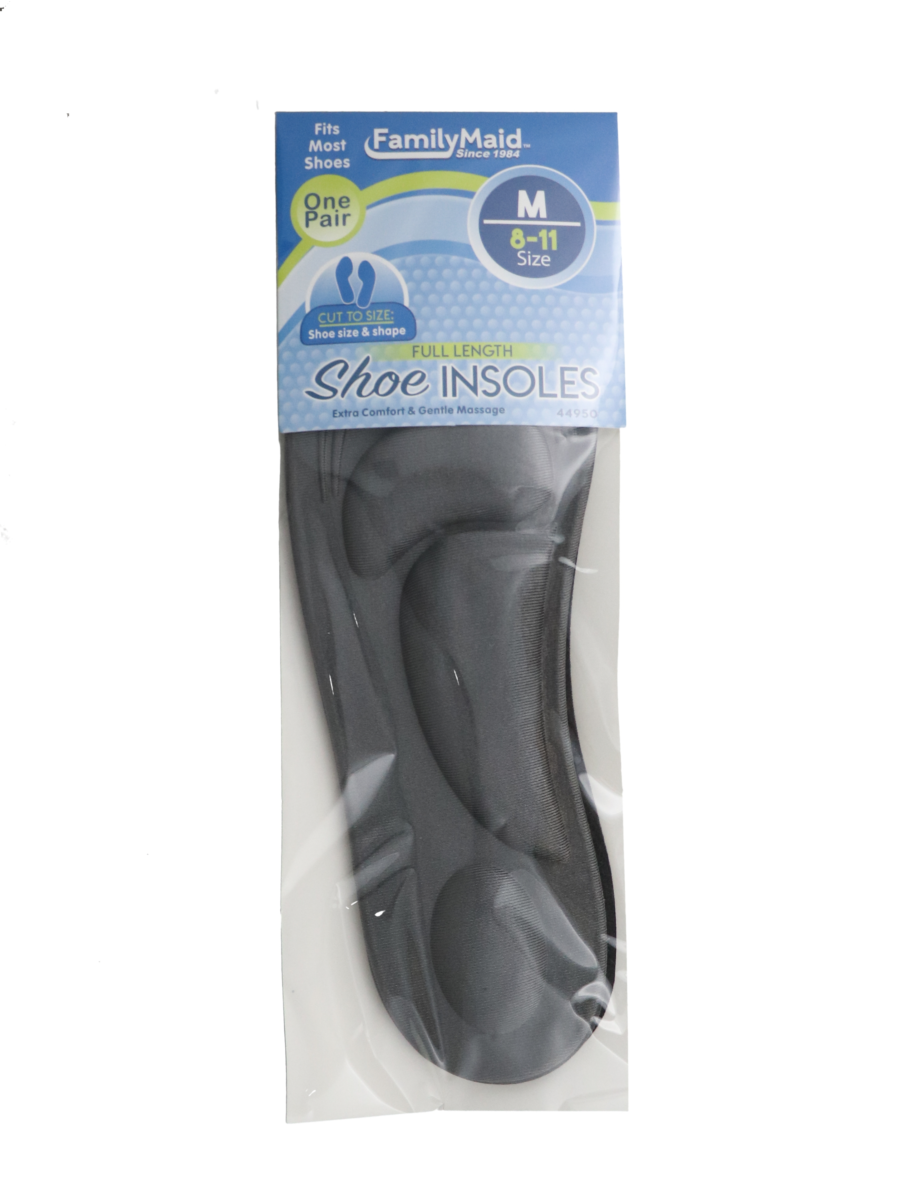 MEDIUM FULL LENGTH SIZE 8-11 SHOE INSOLES