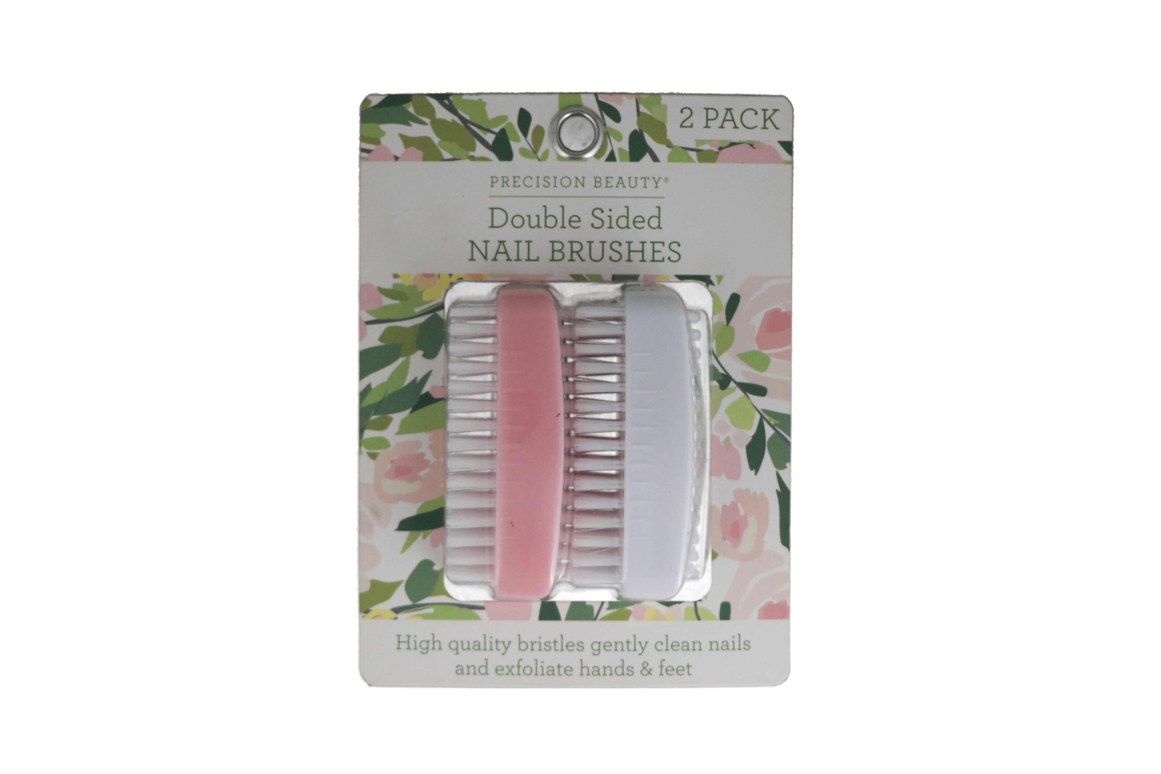 DOUBLE SIDED NAIL BRUSH 2 PACK