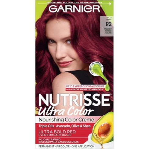 8.99 LOREAL GARNIER NUTRISSE R2 MEDIUM INTENSE AUBURN 