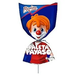 PALETA PAYASO LOLLIPOP WITH CHOCOLATE 