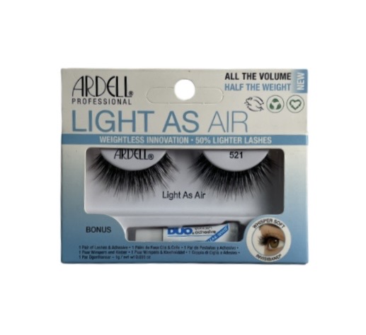 2.99 ARDELL LIGHT AS AIR LASHES 521