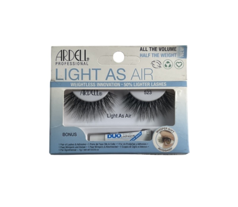 2.99 ARDELL LIGHT AS AIR LASHES 523