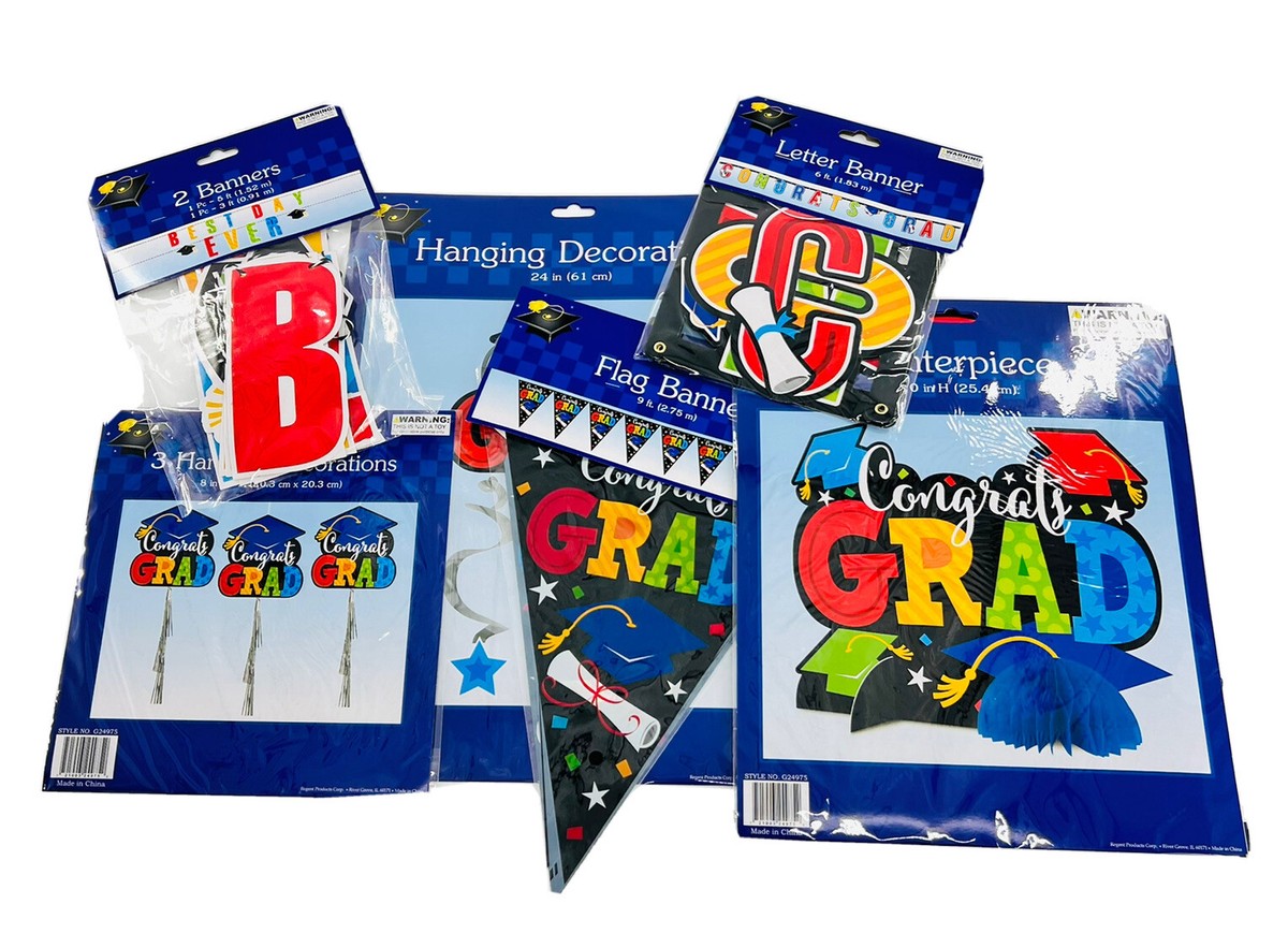 1.99 ASSORTED GRADUATION DÉCOR