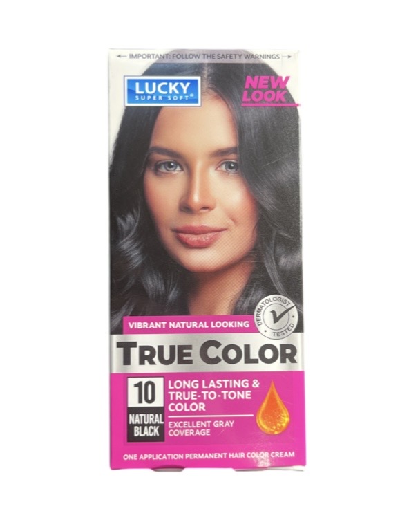 LADIES HAIR COLOR NATURAL BLACK  