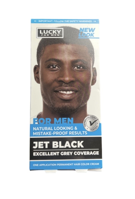 LUCKY FOR MEN JET BLACK DYE 