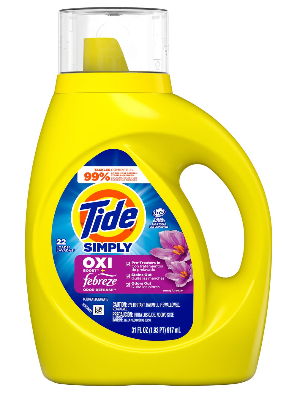 4.99 TIDE SIMPLY OXI FEBREEZE 31 FL OZ 