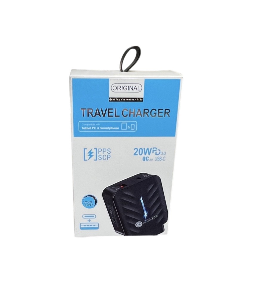 5.99 20W USB + TYPE C WALL CHARGER