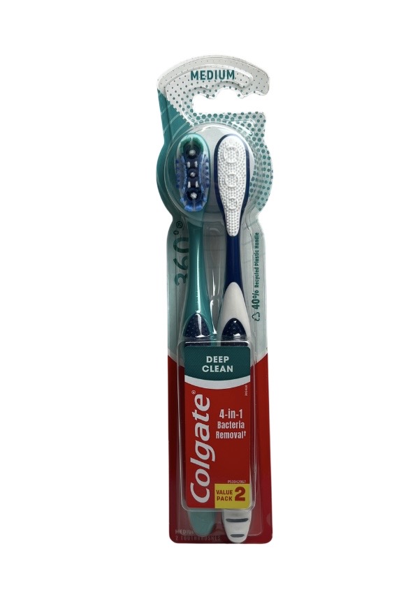 3.99 COLGATE 2 PACK 4 IN 1 BACTERIA REMOVAL 