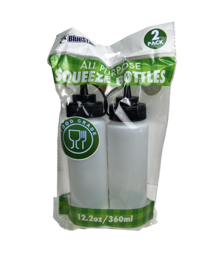 1.99 SQUEEZE BOTTLES 2 PACK