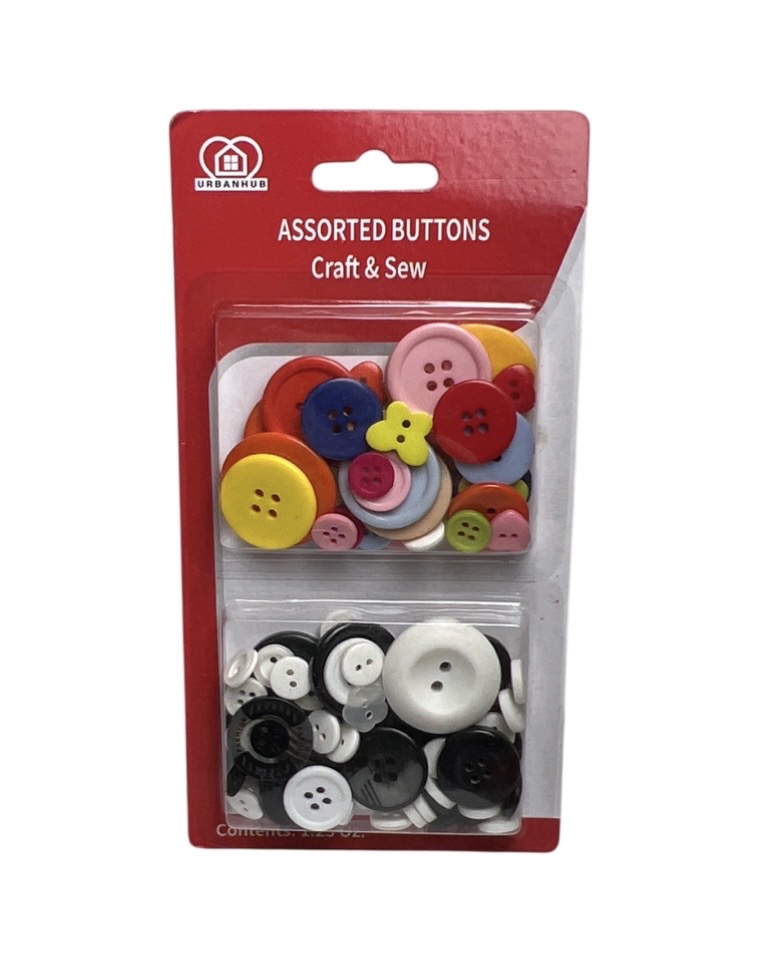 ASSORTED BUTTONS CRAFT AND SEW ppp