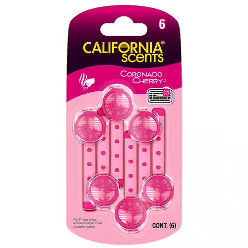 CALIFORNIA SCENTS CORONADO CHERRY AIR FRESHENER 