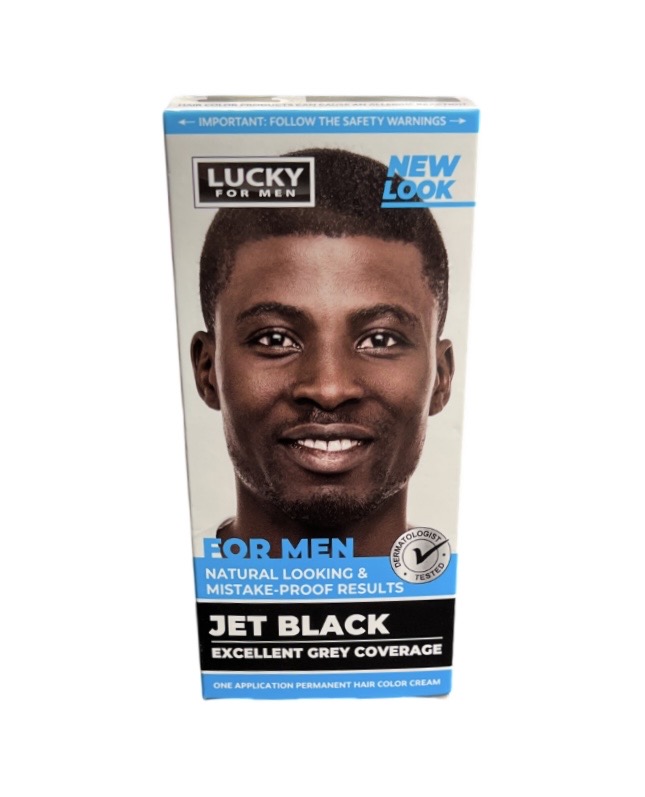 LUCKY FOR MEN JET BLACK DYE 