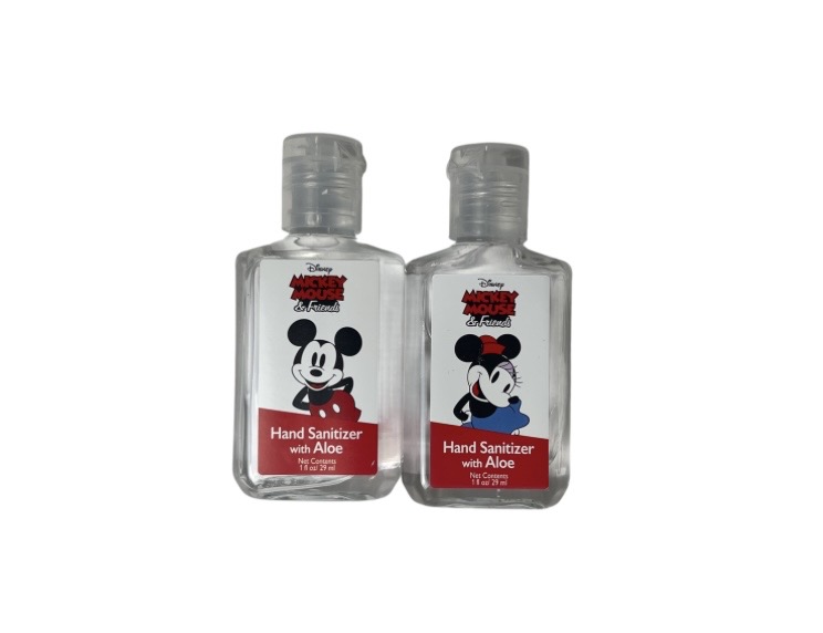 MINNIE MOUSE AND MICKEY MOUSE HAND SANITIZER 
