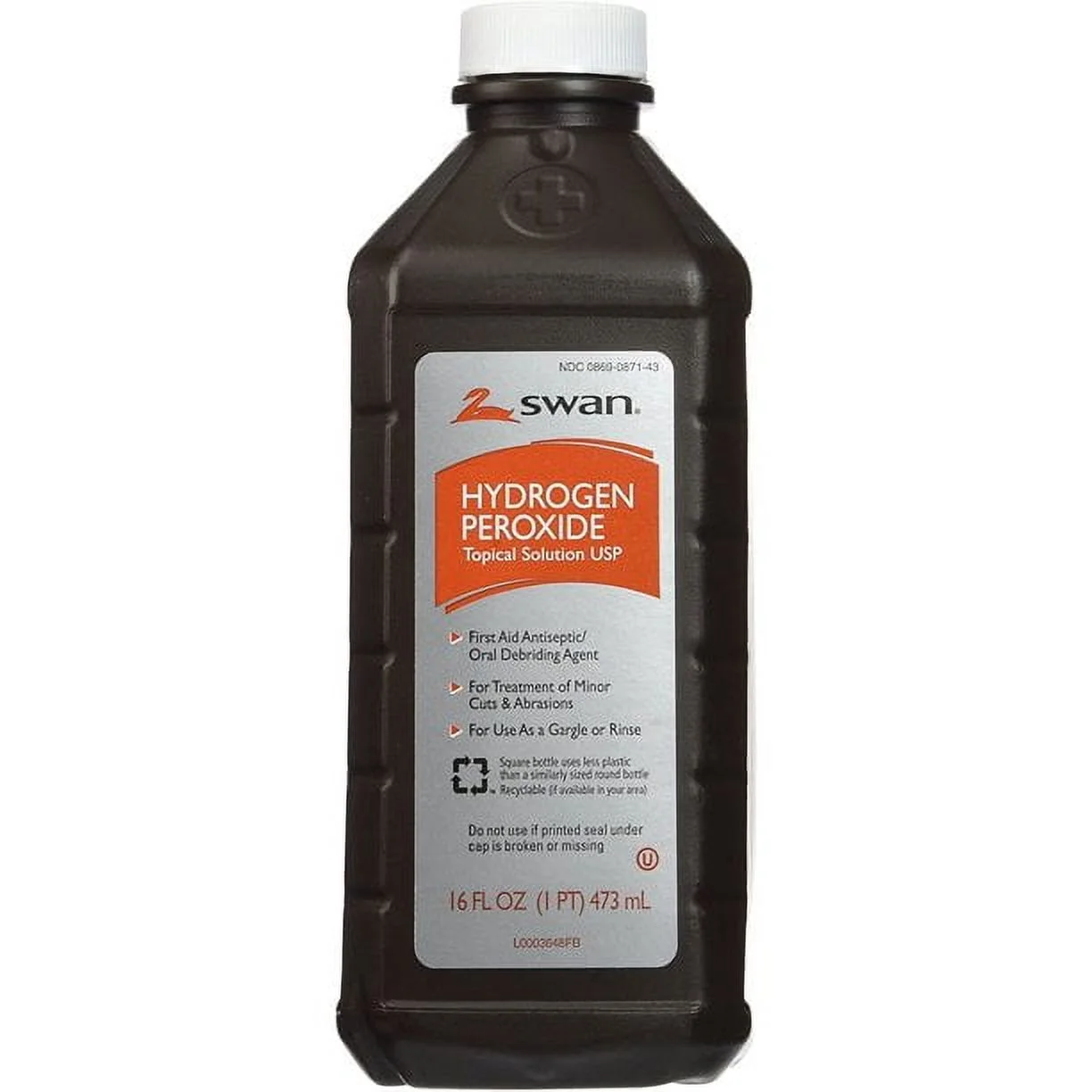SWAN HYDROGEN PEROXIDE 16 FL OZ