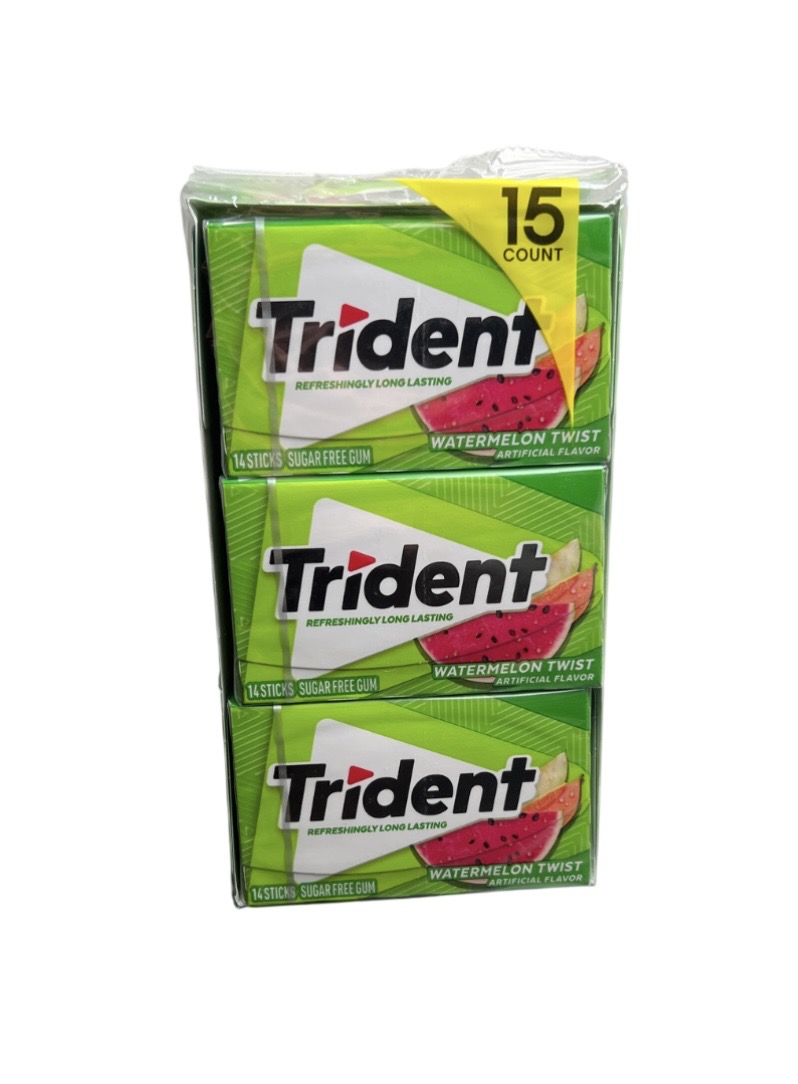 1.99 TRIDENT WATERMELON TWIST GUM