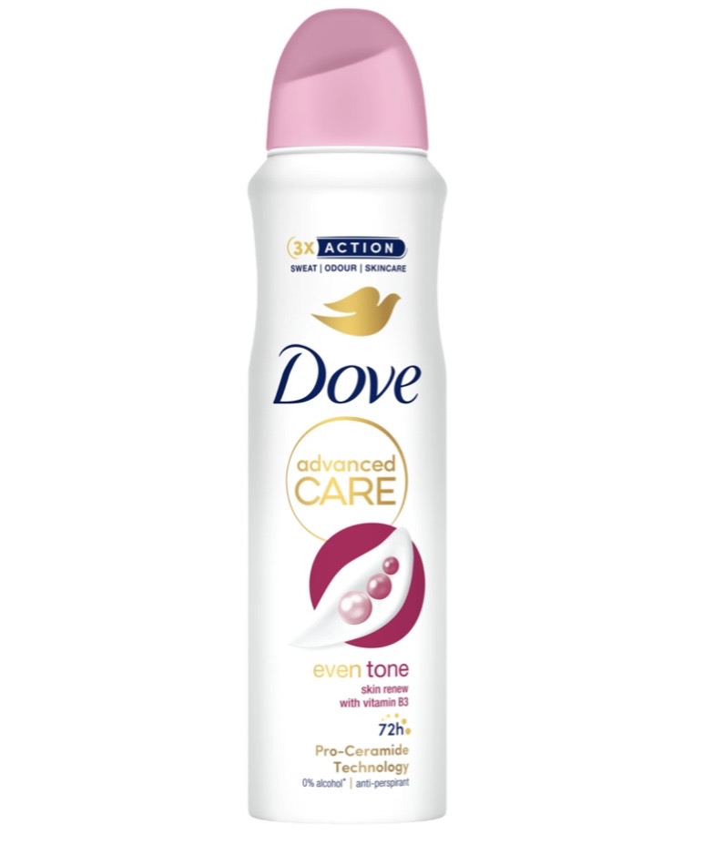 4.99 DOVE ADVANCED CARE EVEN TONE 150 ML