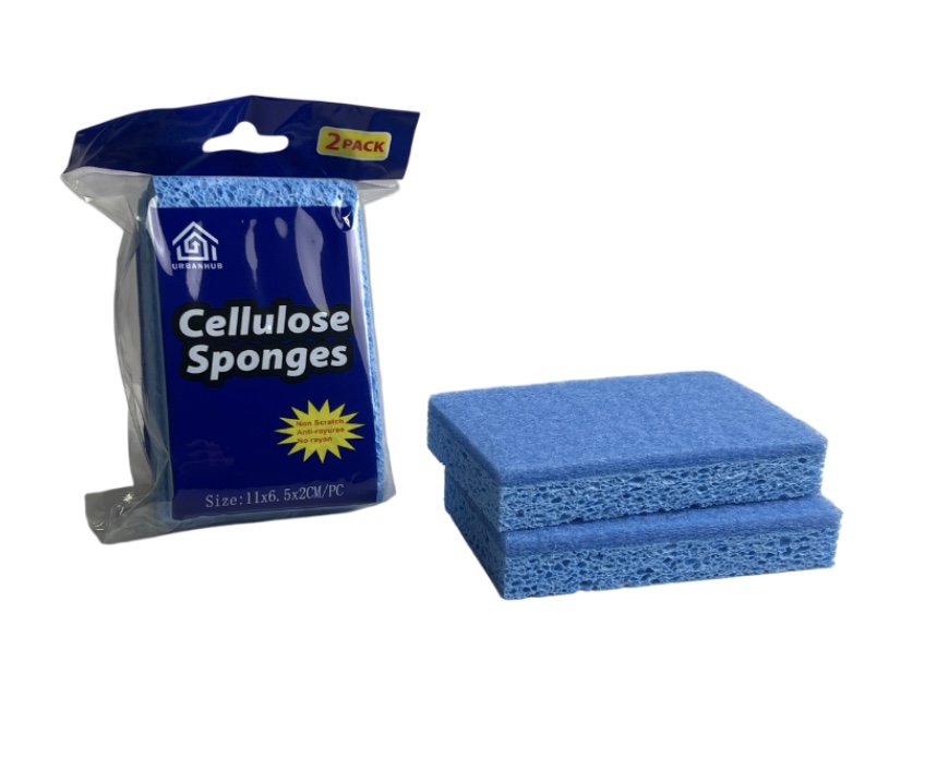CELLULOSE SPONGES 2 PACK 