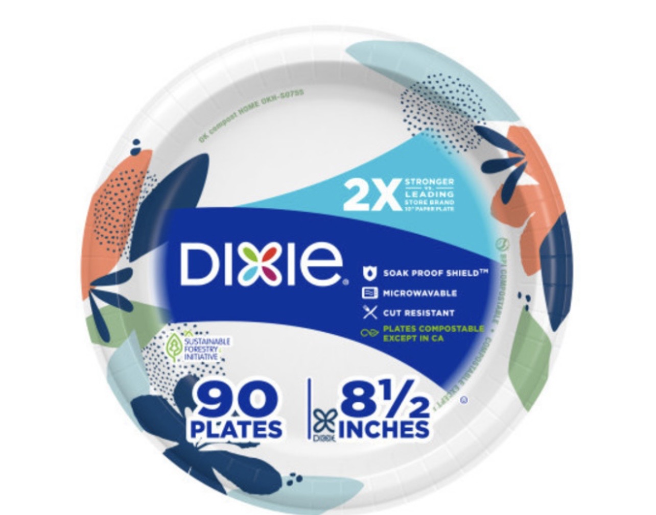 9.99 DIXIE 90 PLATES
