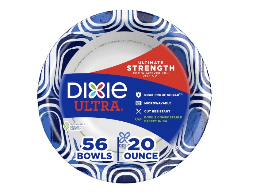 9.99 DIXIE ULTRA 56 BOWLS 20 OZ