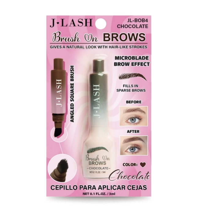 3.99 BRUSH ON BROWS CHOCOLATE 
