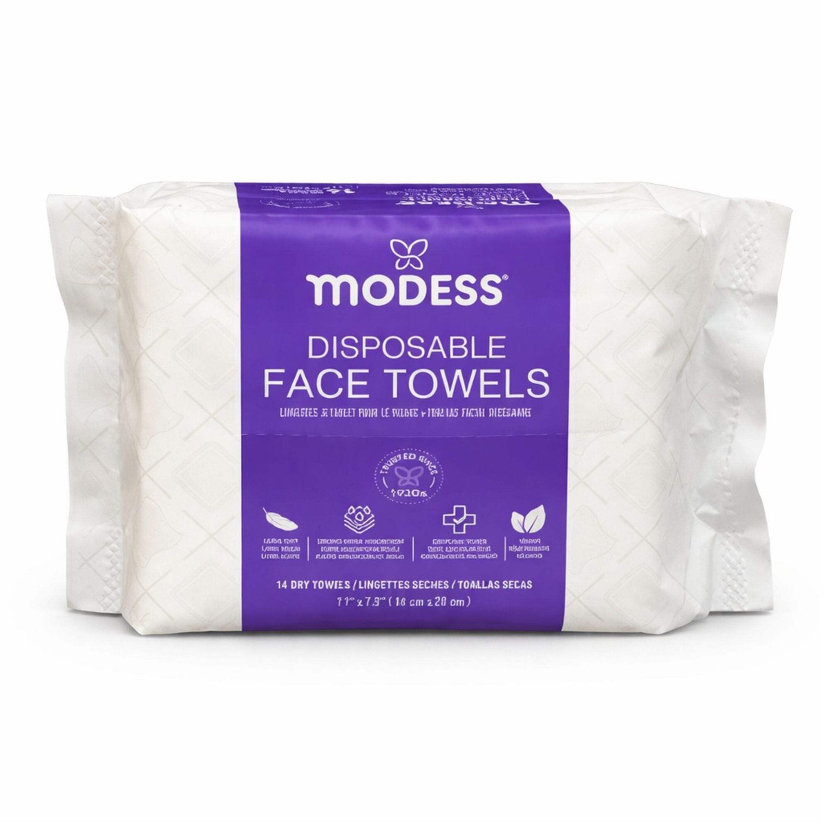 1.99 DISPOSABLE FACE TOWELS 30 COUNT
