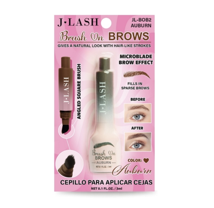 3.99 BRUSH ON BROWS AUBURN 