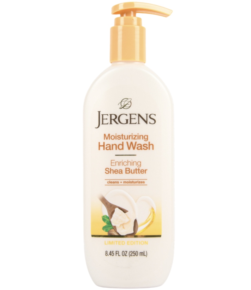 1.99 JERGENS MOISTURIZING HAND WASH ENRICHING SHEA BUTTER 8.45 FL OZ 