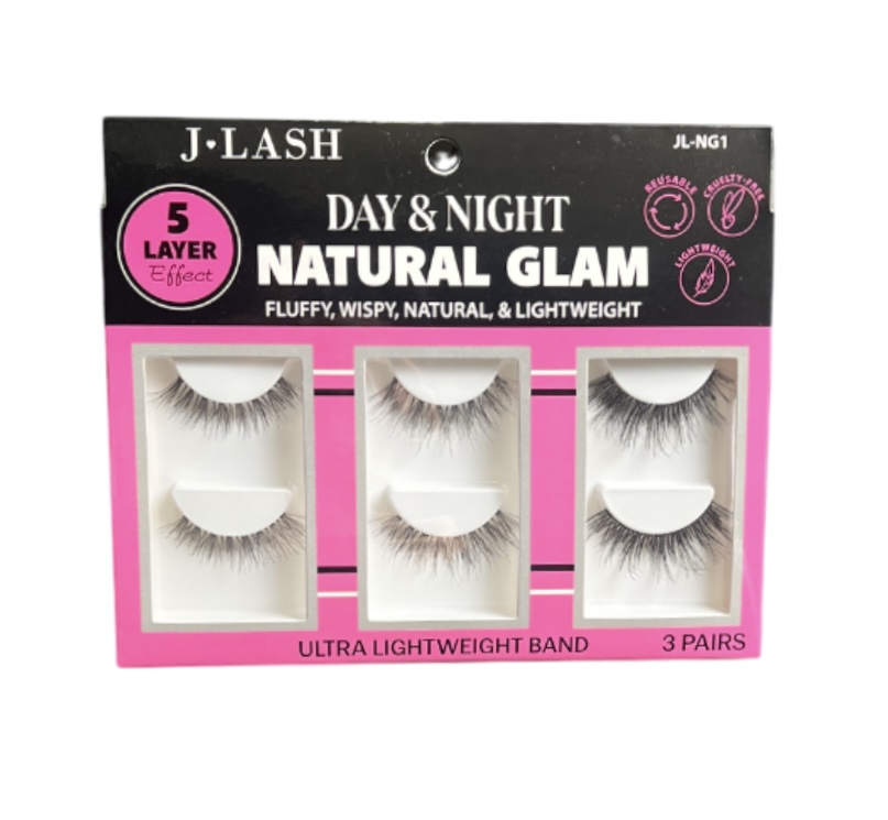 3.99 DAY AND NIGHT NATURAL GLAM 3 PAIRS