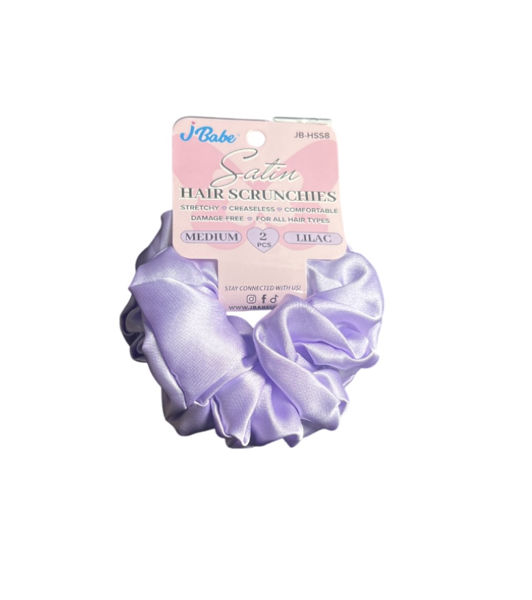 1.99 LAVENDER HAIR SCRUNCHIES 